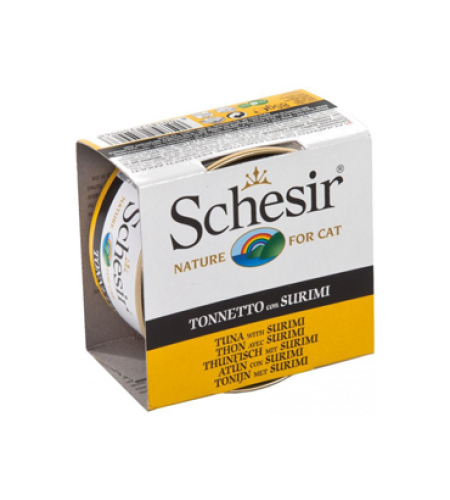 SCHESIR GATO ATUM COM SURIMI 85GR